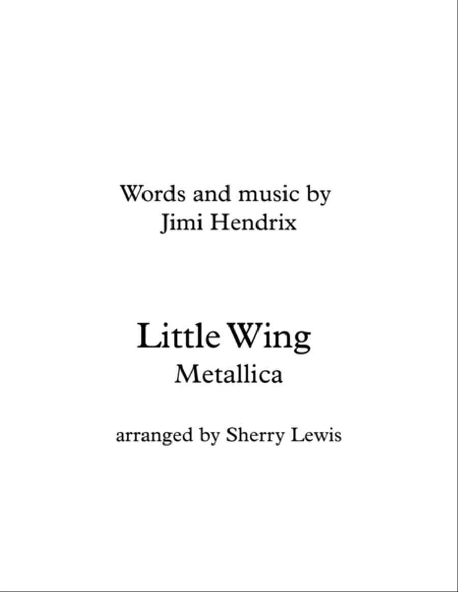 Little Wing Violin Solo scores gallery preview page 2