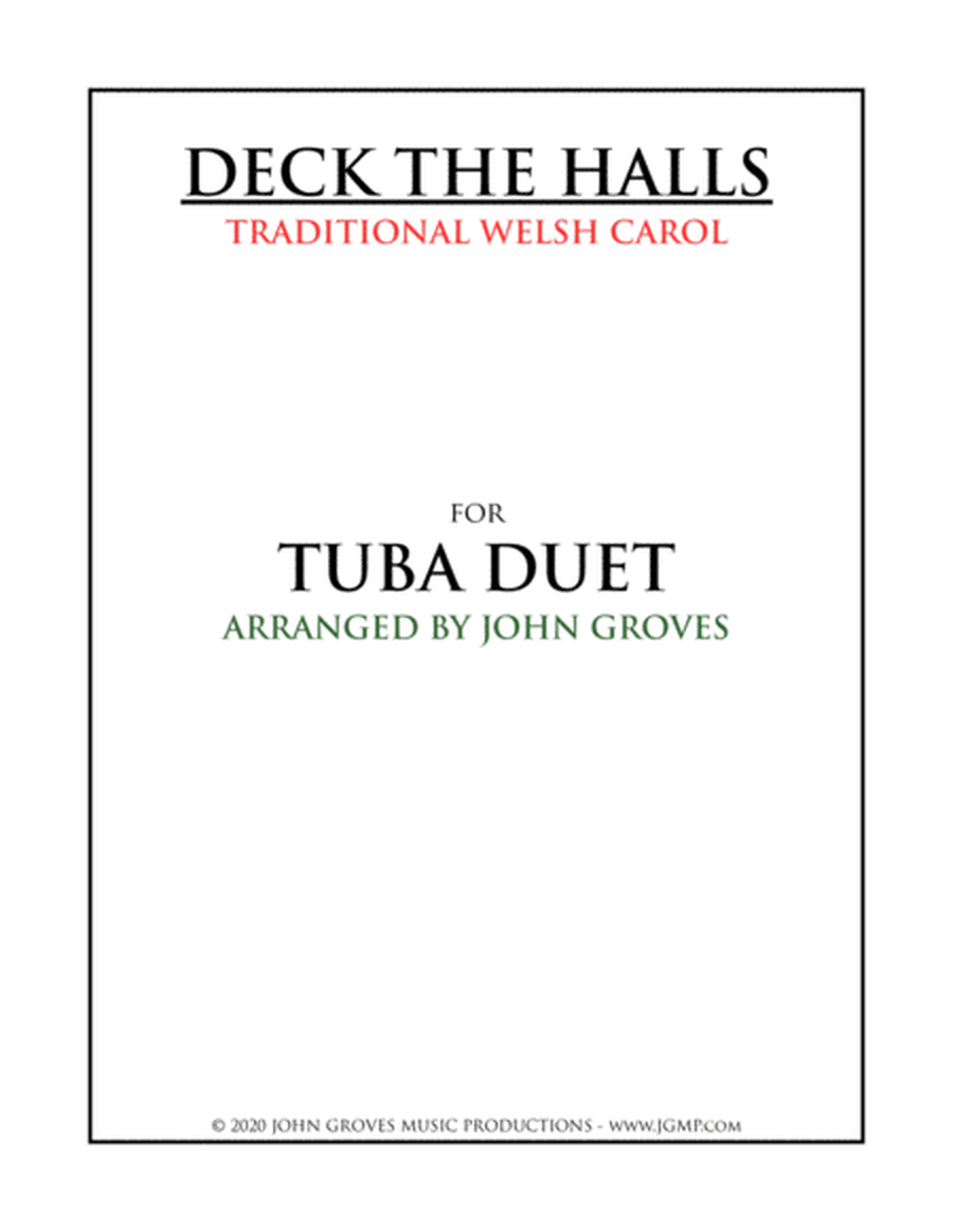 Deck The Halls - Tuba Duet image number null