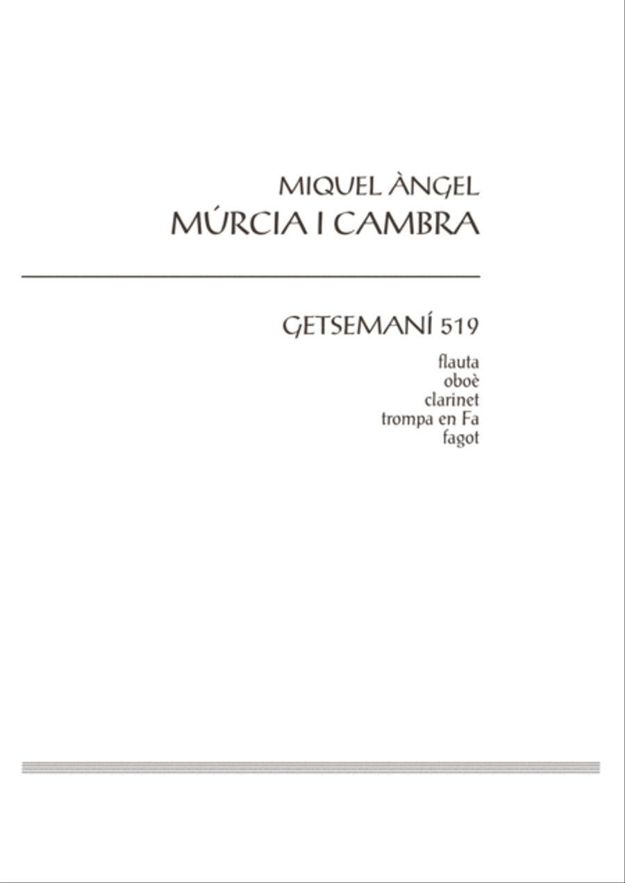 Getsemaní519 Woodwind Quintet scores gallery preview page 3