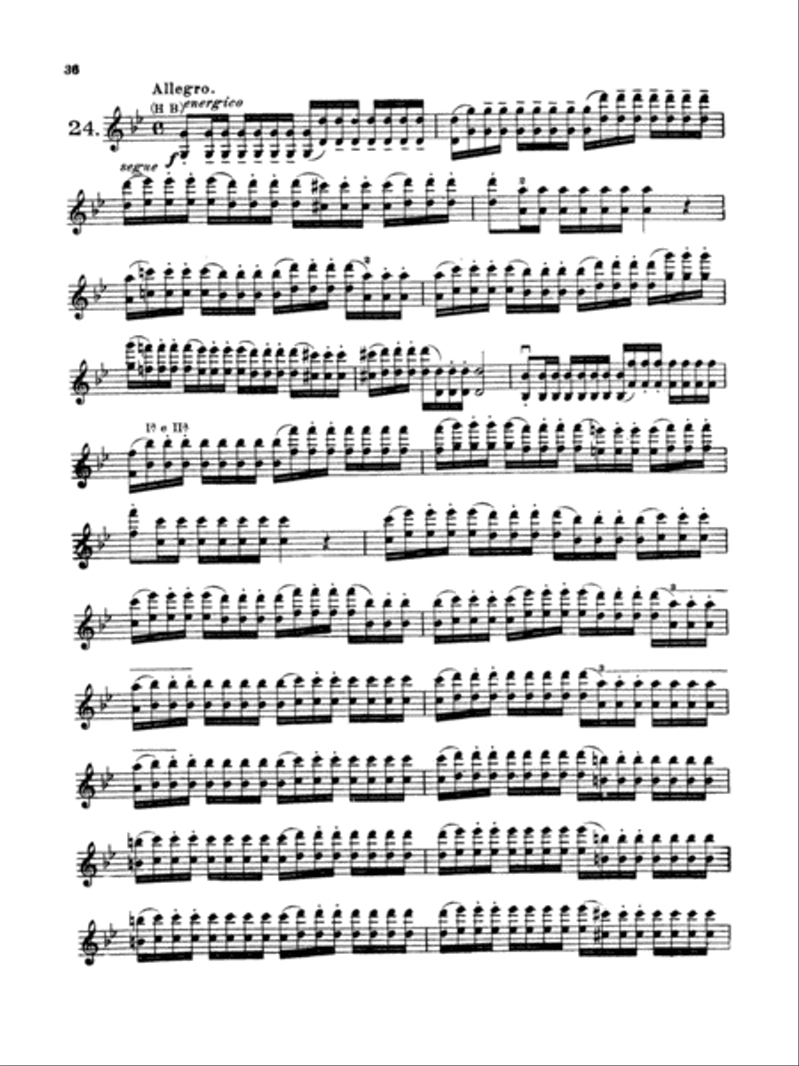 Kreutzer: Forty-Two Studies or Caprices Part scores gallery preview page 1