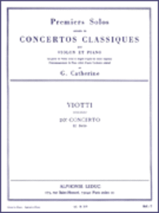 Solo No. 1 from Concerto No. 20