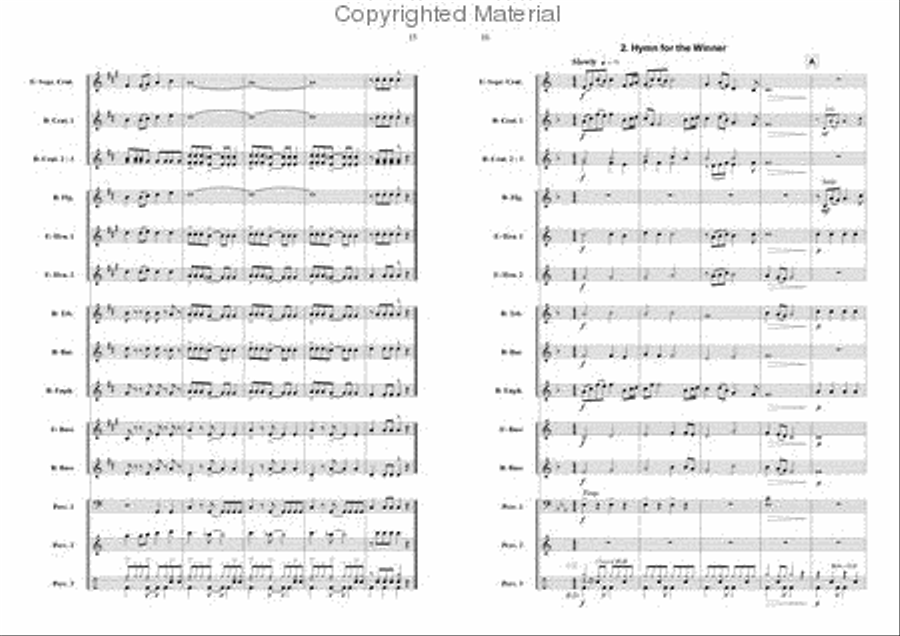 Olympic Dream Brass Band scores gallery preview page 8