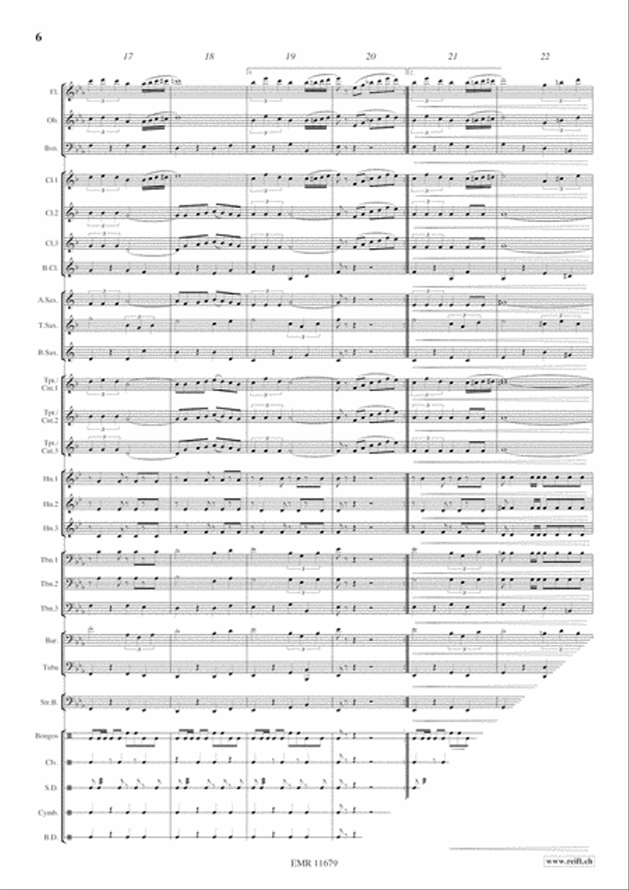 Beguine Beguine Concert Band scores gallery preview page 7