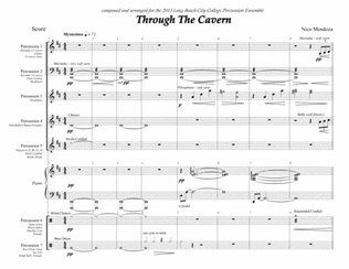 Through The Cavern (percussion ensemble piece)
