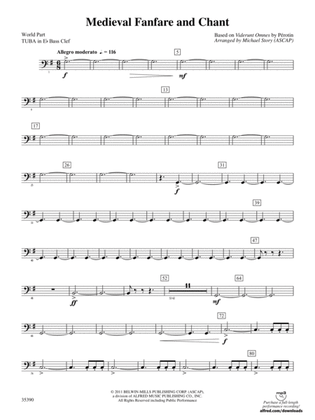 Medieval Fanfare and Chant: (wp) E-flat Tuba B.C.