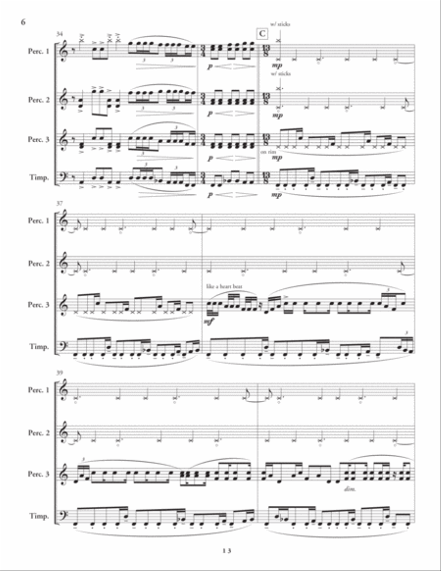13 Percussion Ensemble scores gallery preview page 7