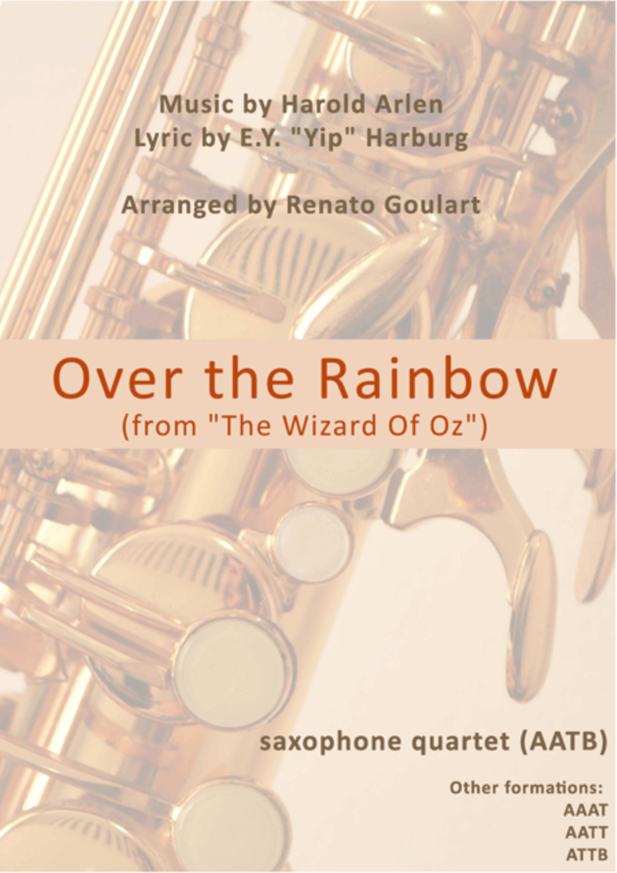 Over The Rainbow (from The Wizard Of Oz) Woodwind Quartet scores gallery preview page 1