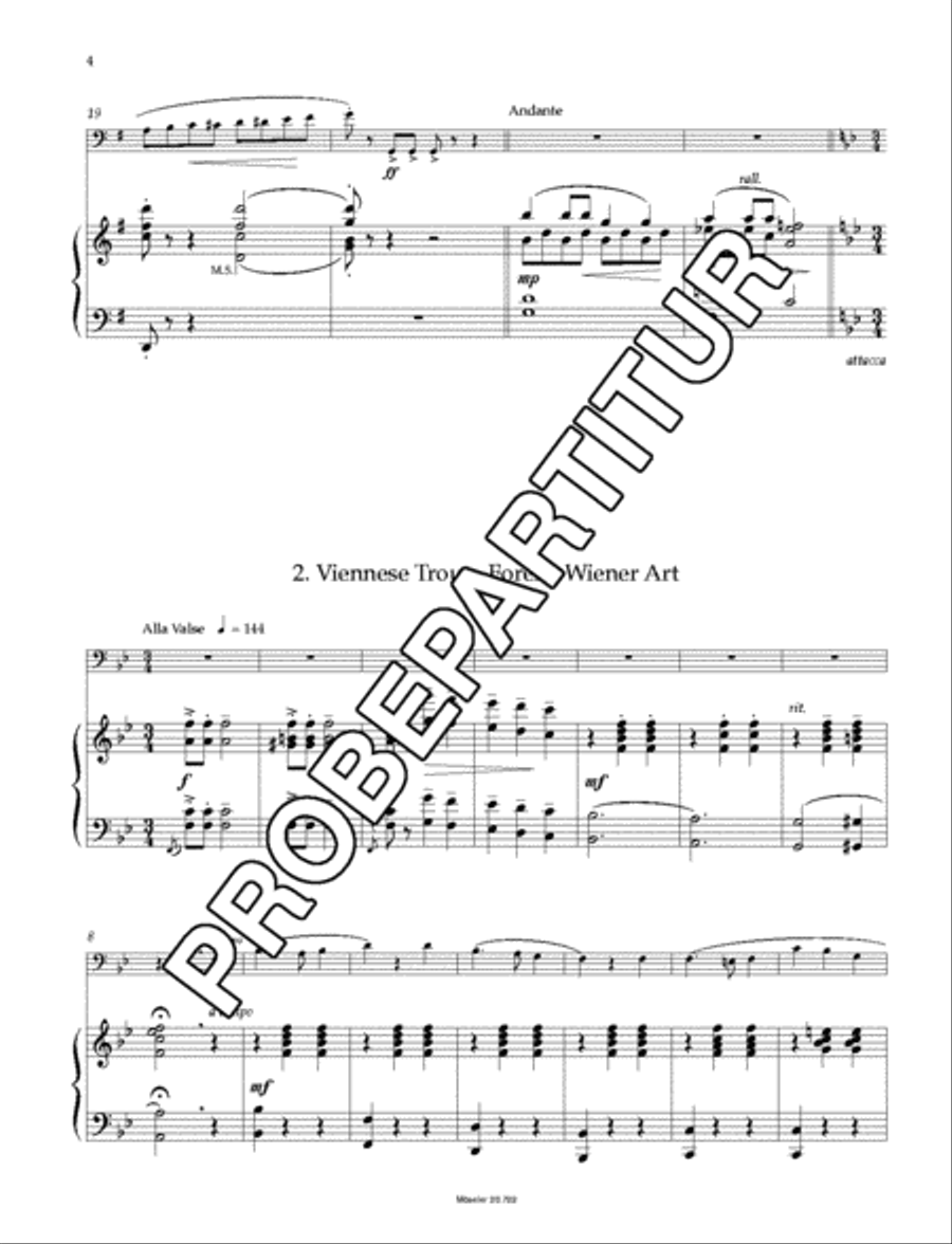 Various Trouts Bassoon scores gallery preview page 5