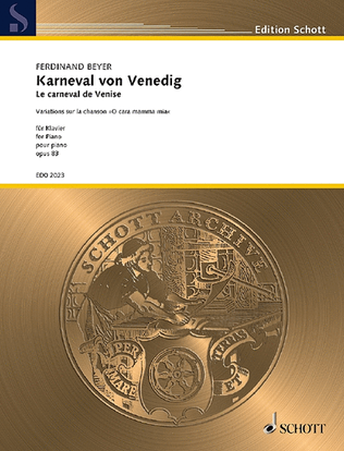 Book cover for Karneval von Venedig
