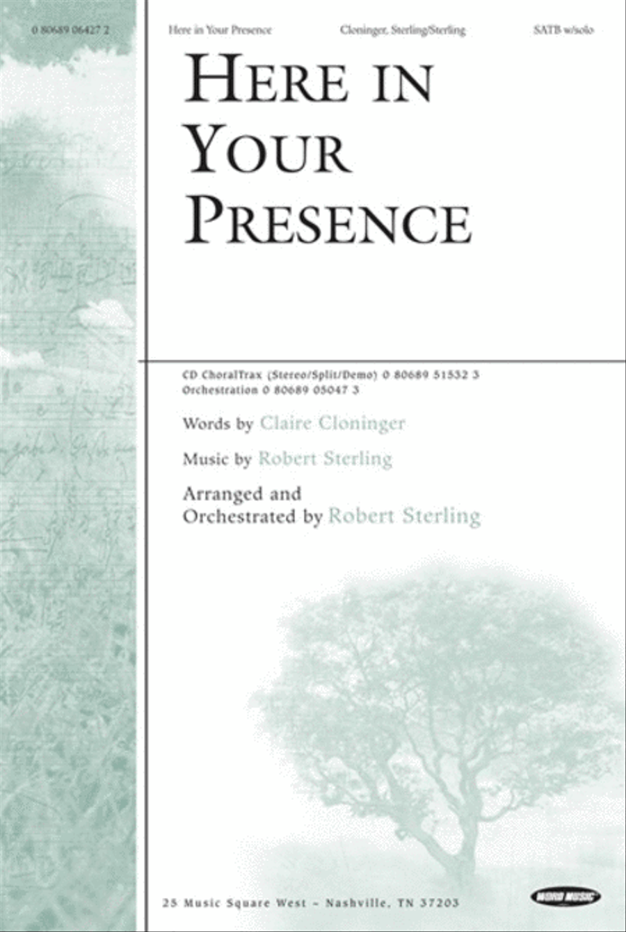 Here In Your Presence - Orchestration Choir scores gallery preview page 1