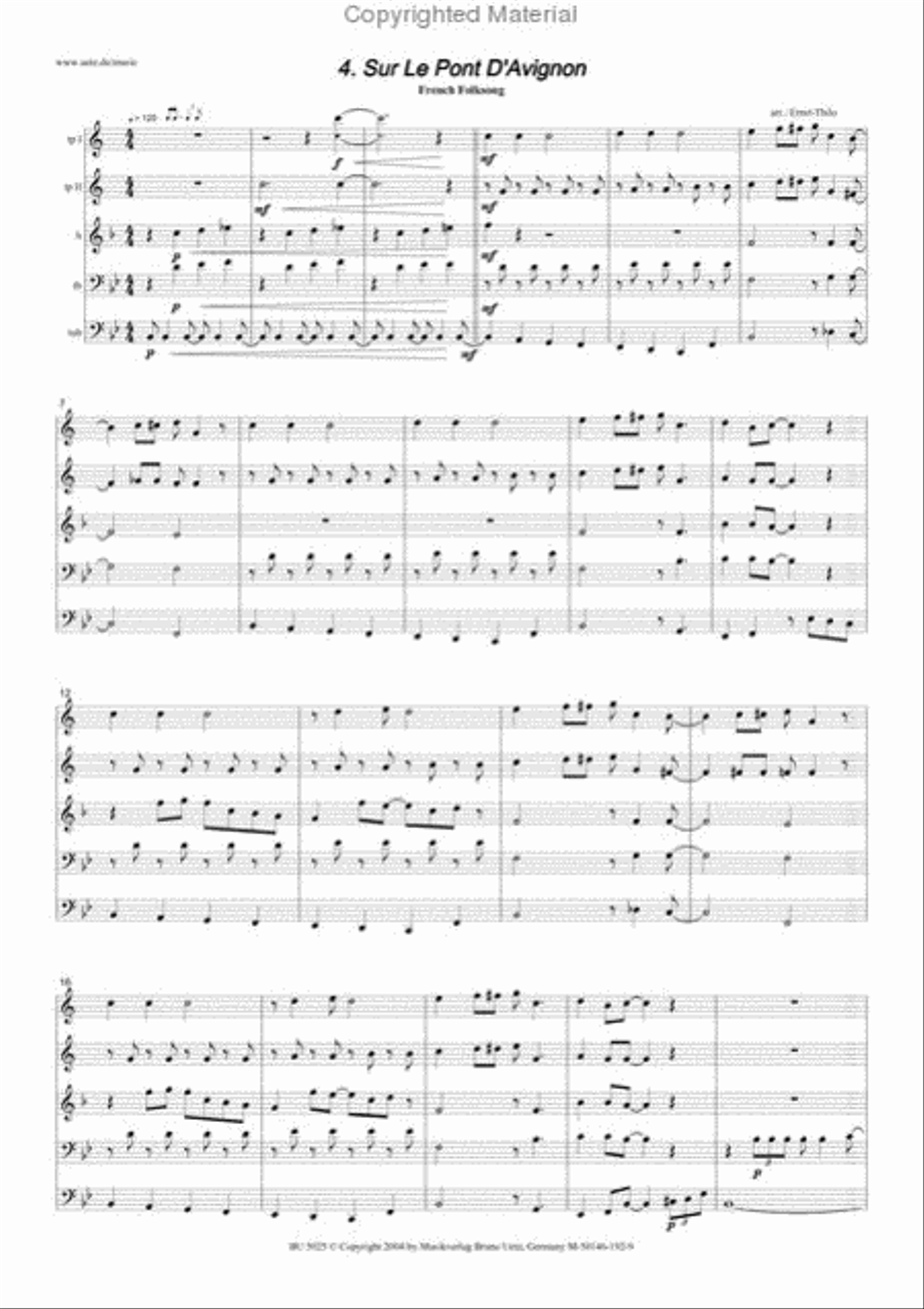 Swinging Europe I Swinging Europe I Euphonium scores gallery preview page 2
