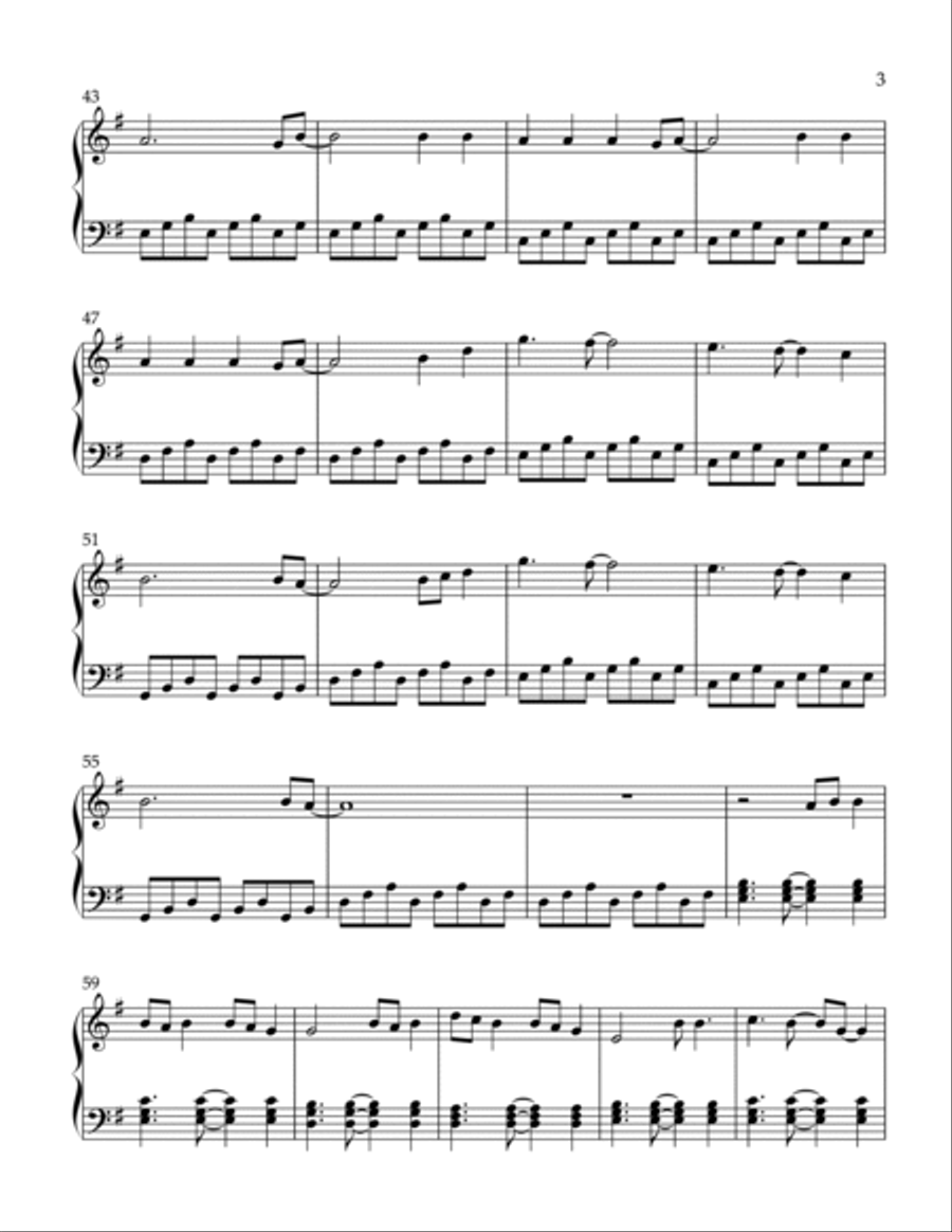 All Of Me Piano Solo scores gallery preview page 3