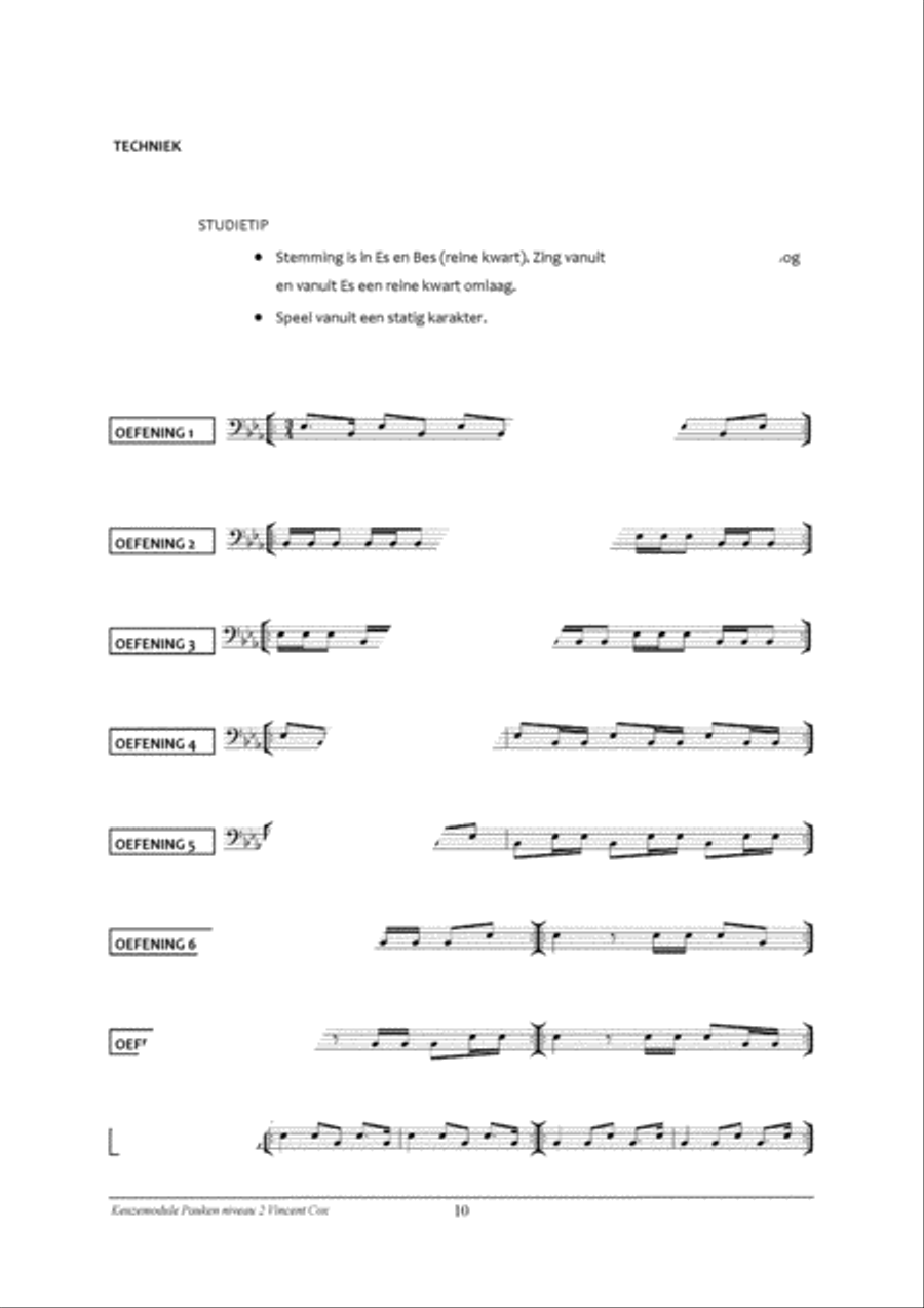 Percussion Modular: Pauken 2 Percussion scores gallery preview page 11