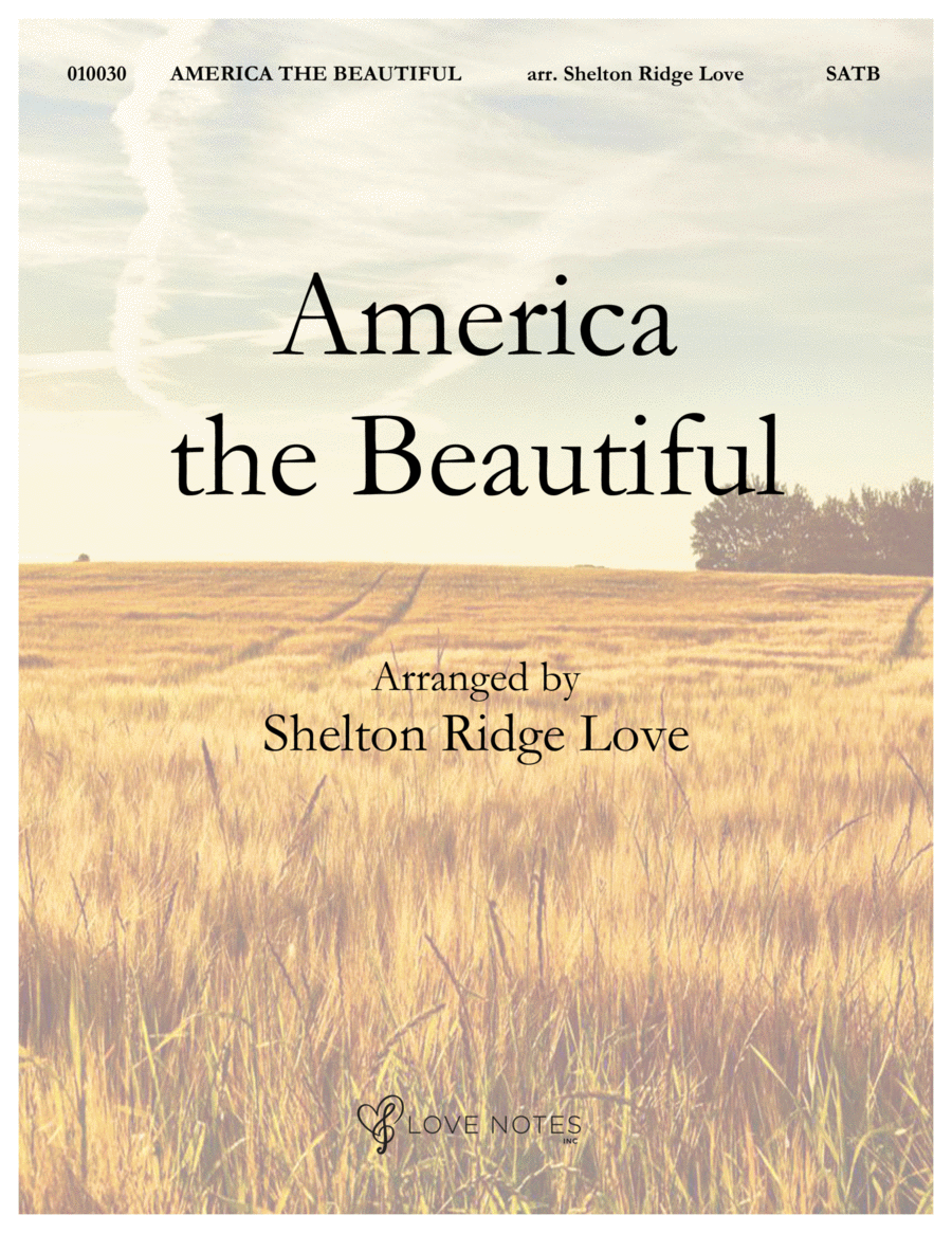 America the Beautiful America the Beautiful Piano Solo scores gallery preview page 1