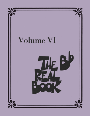 Book cover for The Real Book - Volume VI