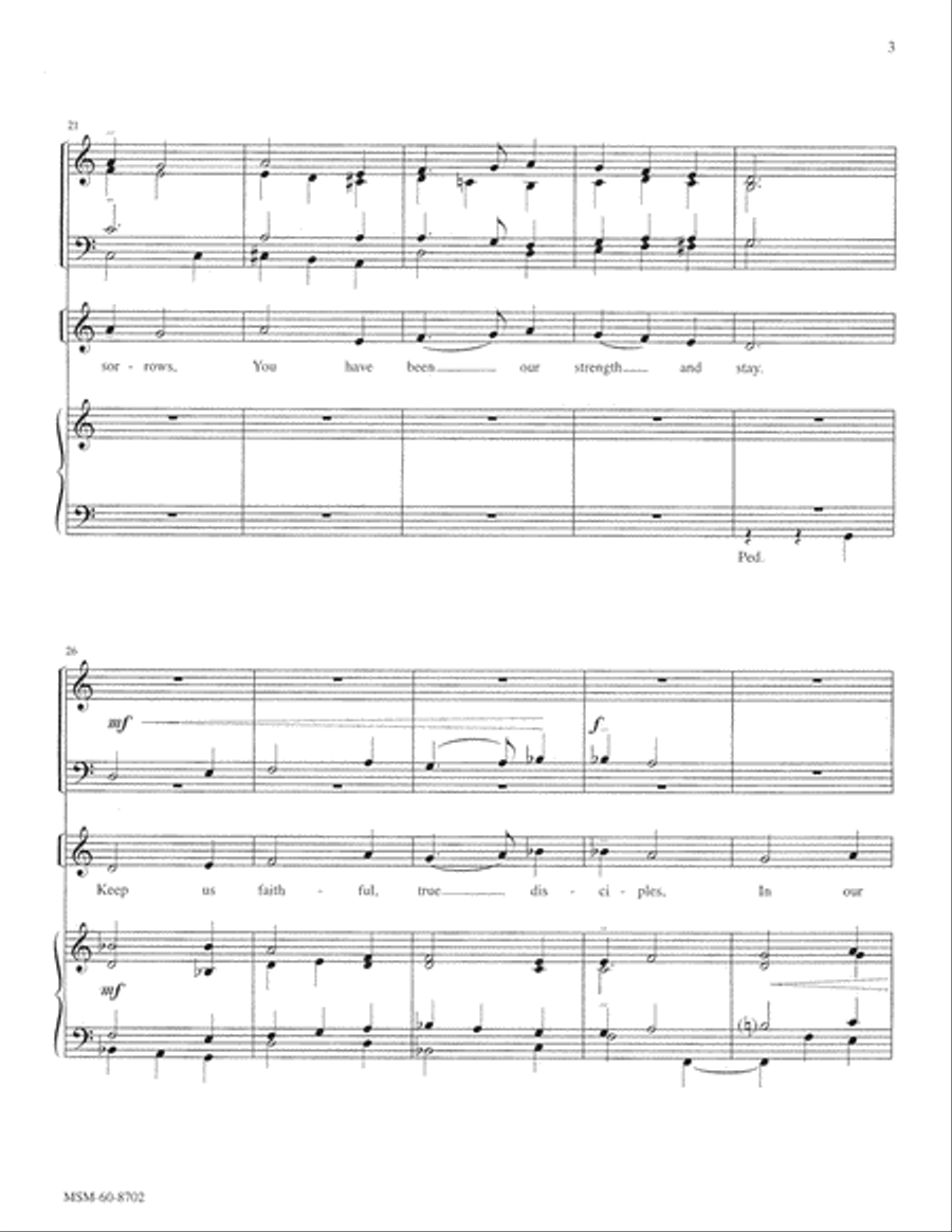 God of Life Choir scores gallery preview page 3