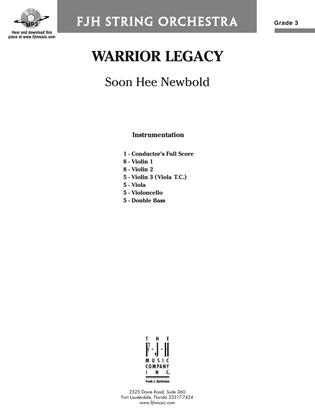 Book cover for Warrior Legacy: Score