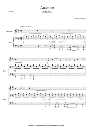 Automne (Op.18, No.3)