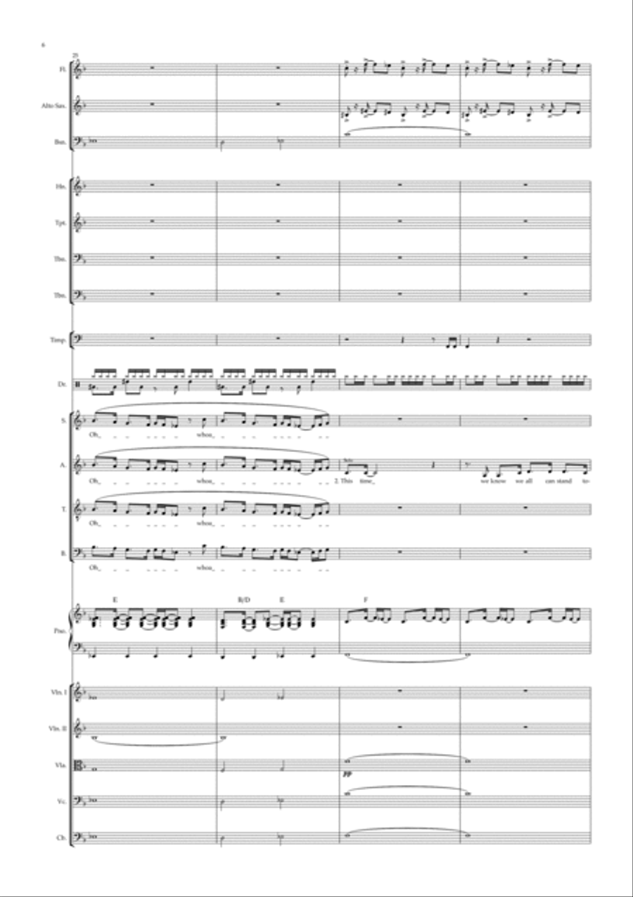 You're The Voice Full Orchestra scores gallery preview page 6