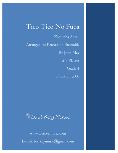 Tico Tico No Fuba-Percussion Ensemble image number null
