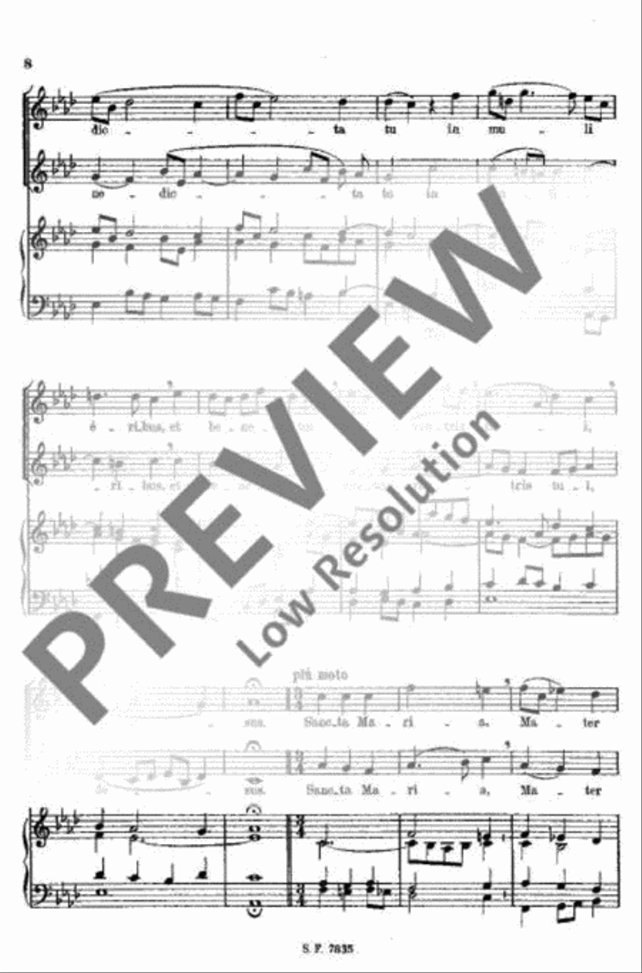 6 Cantica sacra 6 Cantica sacra Organ Accompaniment scores gallery preview page 9