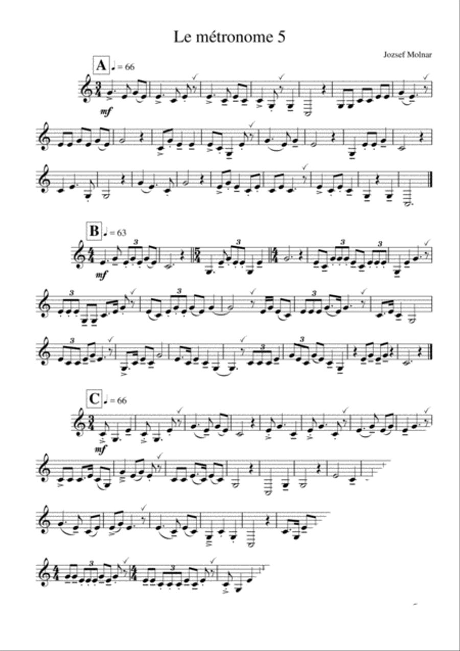 Friperies Alphorn scores gallery preview page 7