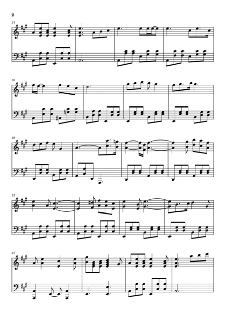 Que Sera, Sera (whatever Will Be, Will Be) Piano Solo scores gallery preview page 2