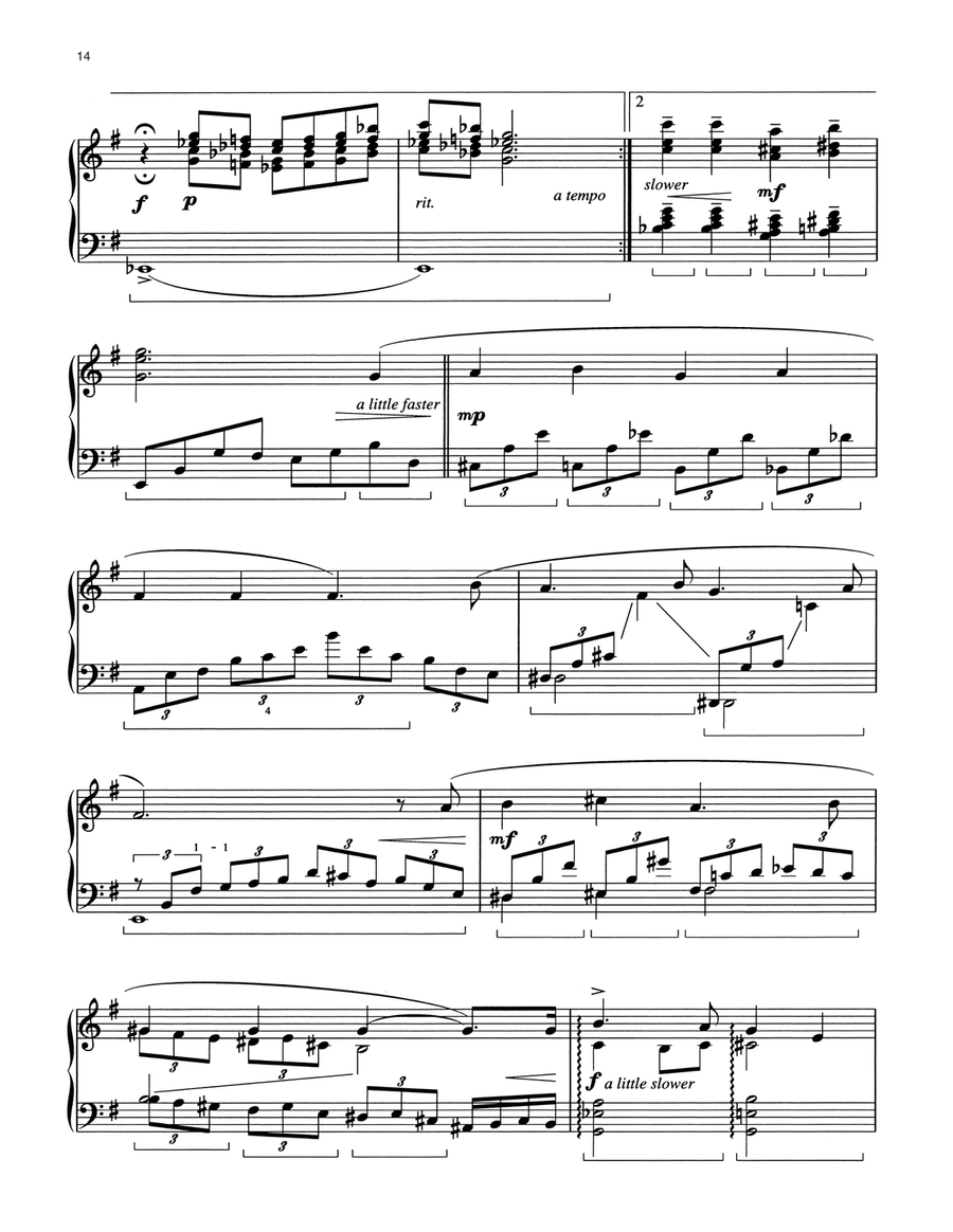 The Last Time I Saw Paris (arr. Dick Hyman) Piano Solo scores gallery preview page 2