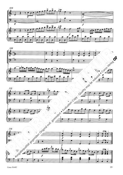 Trios in C Major and A Major (Trios in C und A)