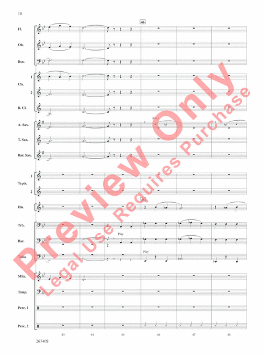 It's the Most Wonderful Time of the Year Concert Band scores gallery preview page 11
