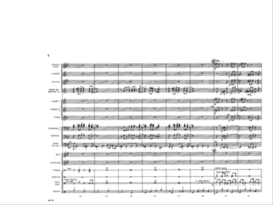 Joshua Joshua Marching Band scores gallery preview page 7