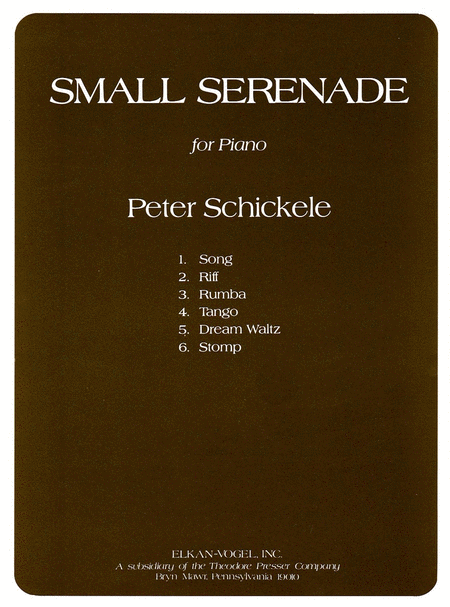 Peter Schickele  Small Serenade