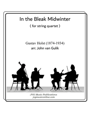 Book cover for In the Bleak Midwinter - String Quartet