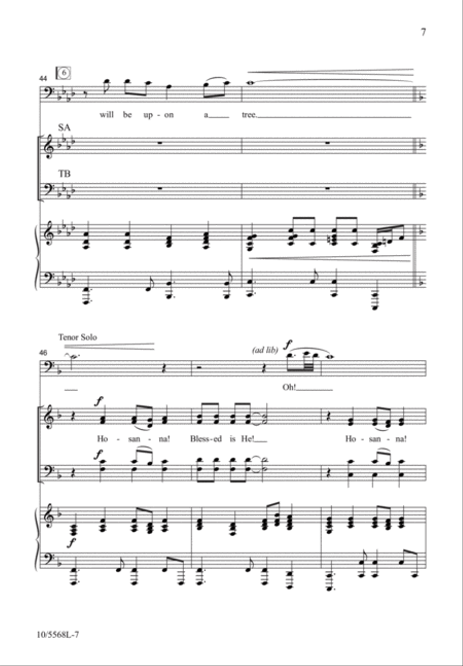 That's Where Love Will Find Me 4-Part scores gallery preview page 7