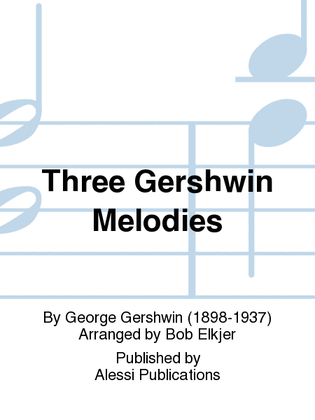 Book cover for Three Gershwin Melodies