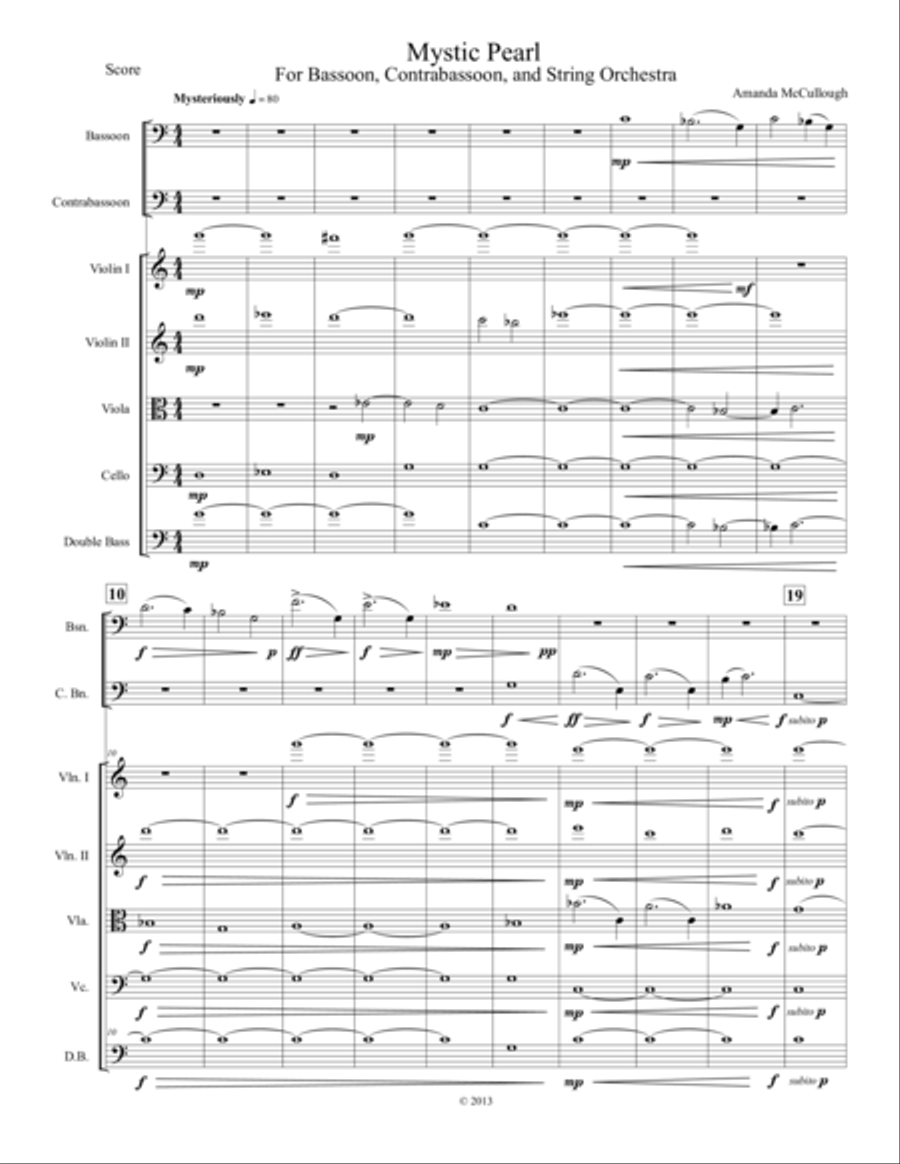 Mystic Pearl Mystic Pearl Woodwind Duet scores gallery preview page 3