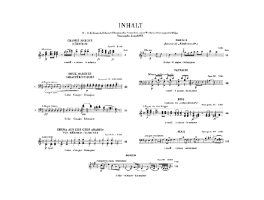 Works for Piano Four-Hands – Volume III