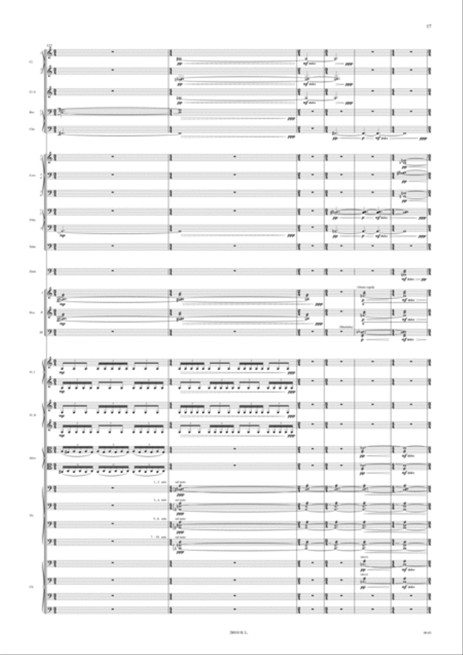 Le Cypres Blanc Orchestra scores gallery preview page 14