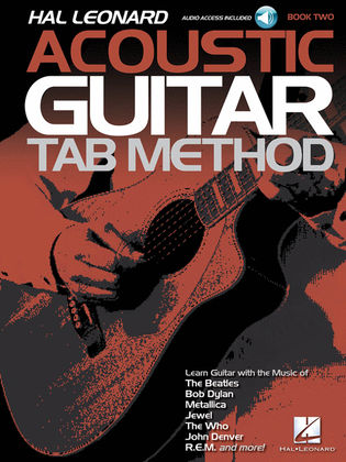 Book cover for Hal Leonard Acoustic Guitar Tab Method – Book 2
