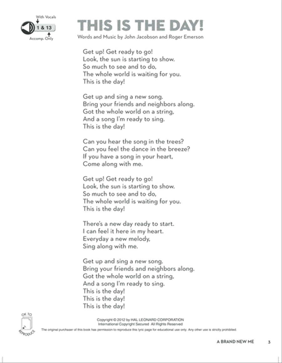 A Brand New Me A Brand New Me Choir scores gallery preview page 5