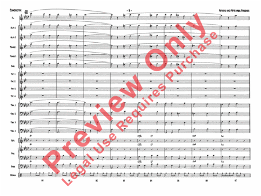 Give It All You Got Marching Band scores gallery preview page 12