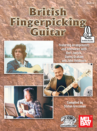 Book cover for British Fingerpicking Guitar