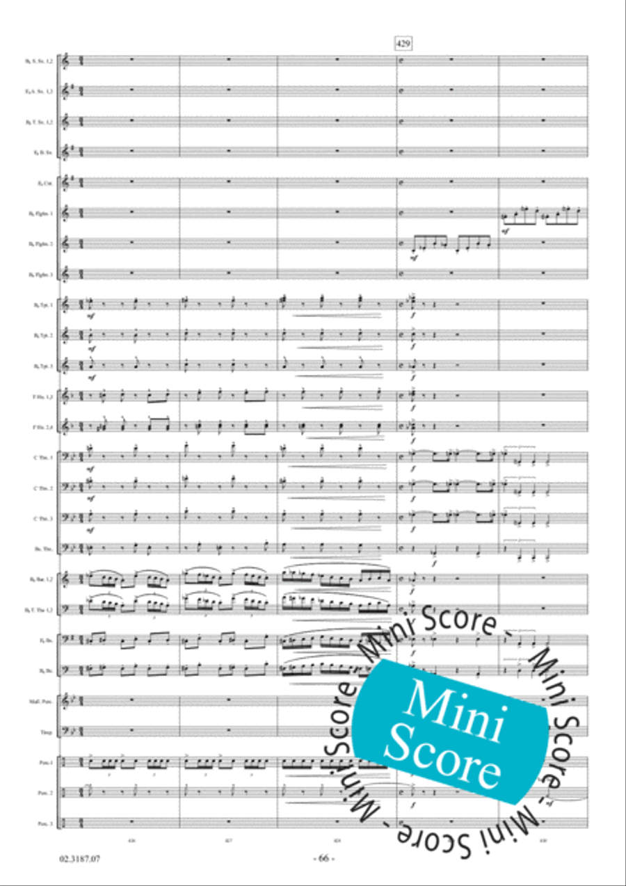 Fleodrodum Fanfare Band scores gallery preview page 72
