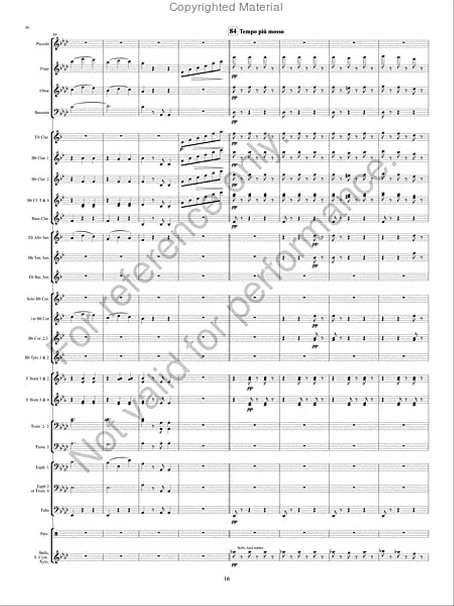 The Pirates of Penzance The Pirates of Penzance Concert Band scores gallery preview page 17