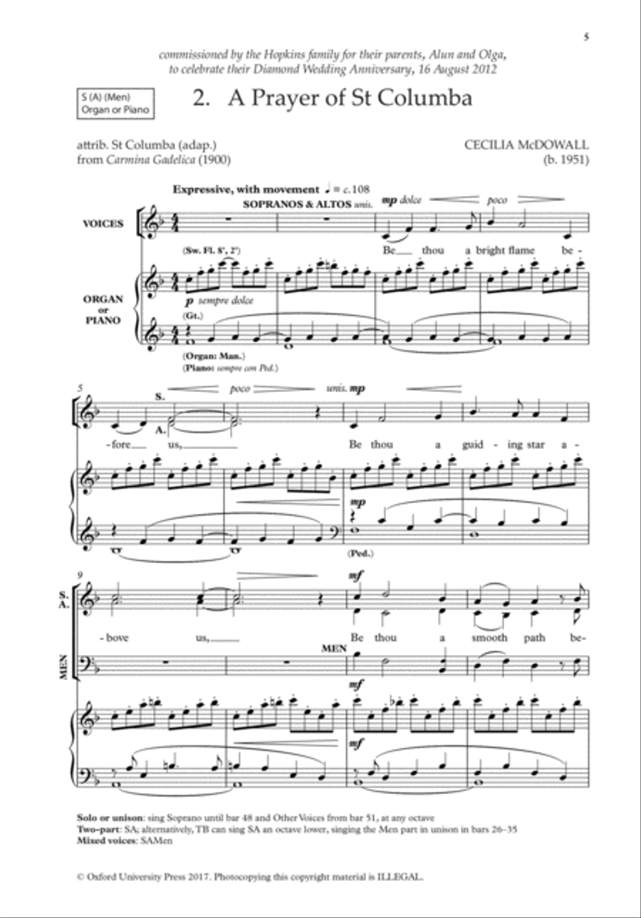 The Oxford Book of Easy Flexible Anthems Choir scores gallery preview page 2