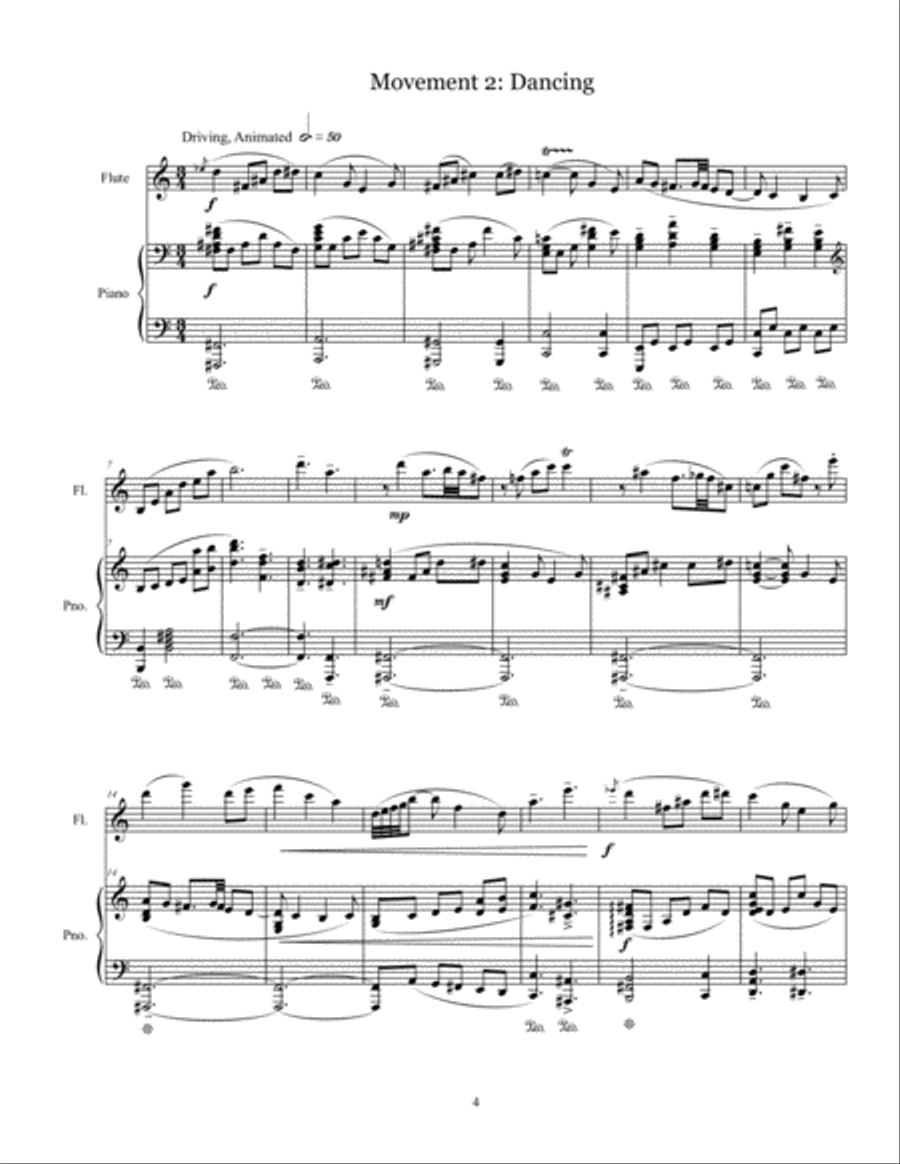 Nocturnal Passage Flute Solo scores gallery preview page 5