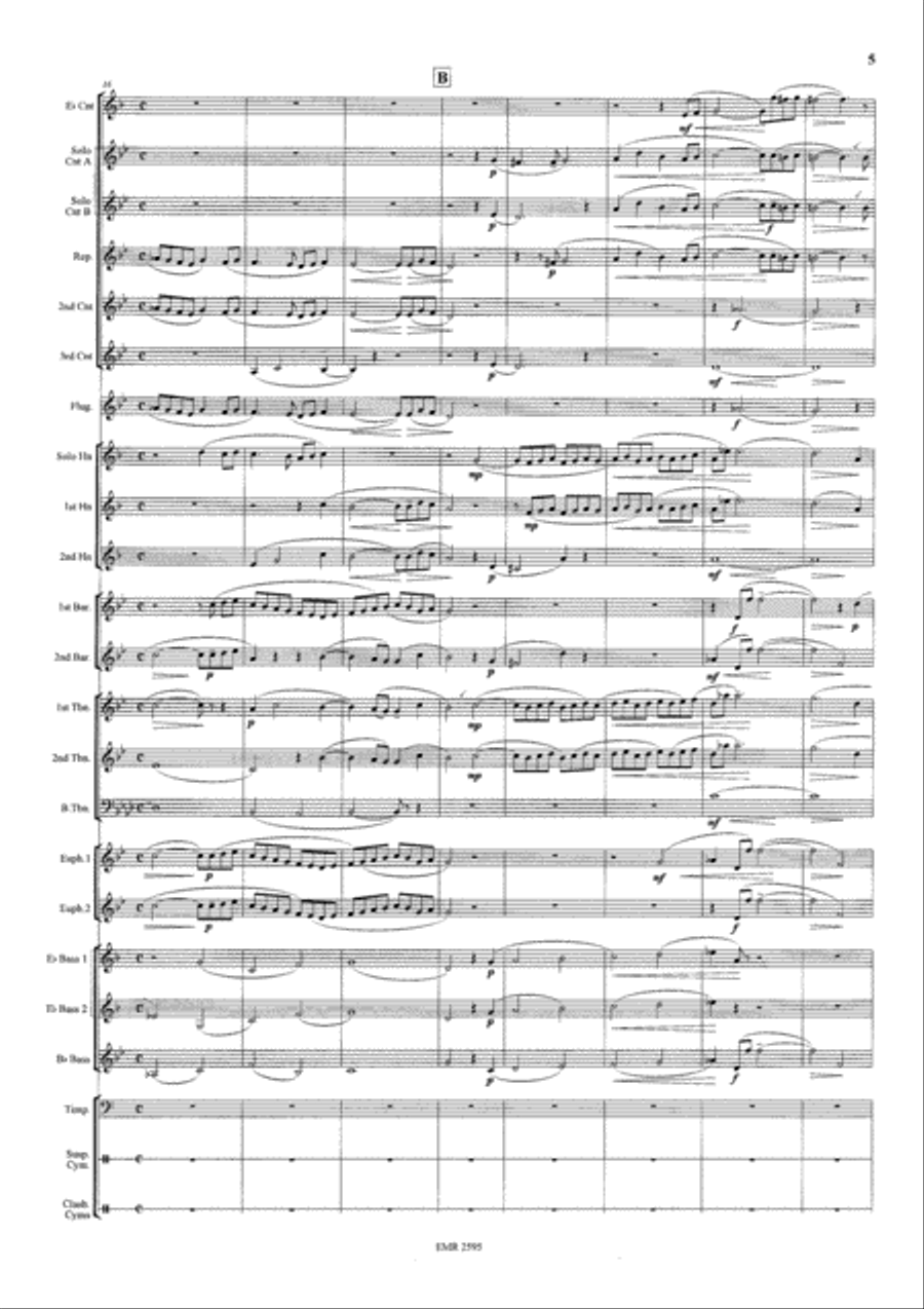 Platoon Brass Band scores gallery preview page 6