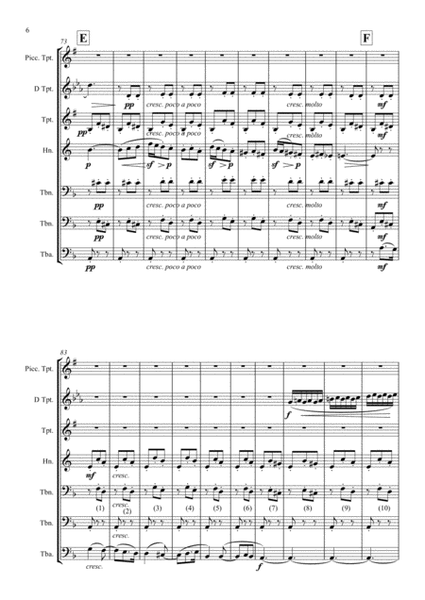 3 Pieces from Bizet's Carmen (Brass Septet)