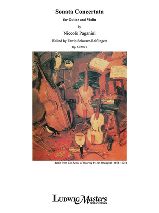Book cover for Sonata Concertata for Guitar and Violin in A Major, Op. 61/MS 2