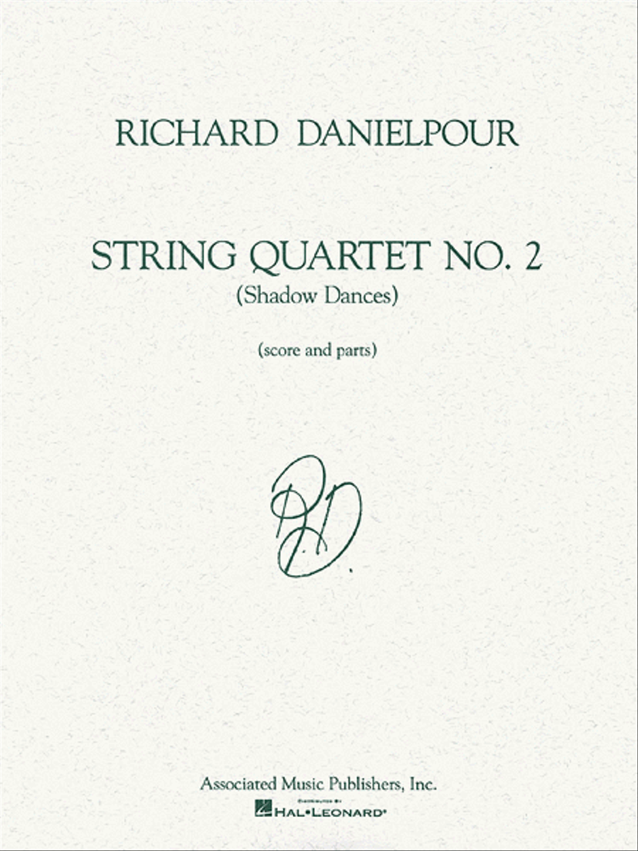 String Quartet No. 2 (Shadow Dances) String Quartet scores gallery preview page 1